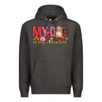Smoke my dog is my valentine Premium Hoodie - NancyCooperArtShop