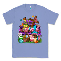 Colony Blue Easter gnomies truck Easter Day Classic Tee - Neo Western