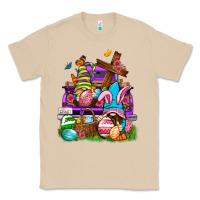 Mushroom Easter gnomies truck Easter Day Classic Tee - Neo Western