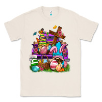 Natural Easter gnomies truck Easter Day Classic Tee - Neo Western