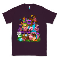 Plum Easter gnomies truck Easter Day Classic Tee - Neo Western