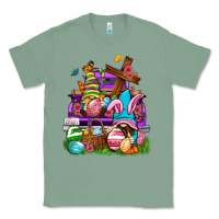 Sage Easter gnomies truck Easter Day Classic Tee - Neo Western