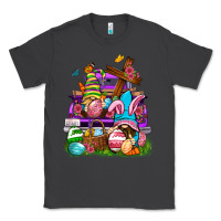 Smoke Easter gnomies truck Easter Day Classic Tee - Neo Western