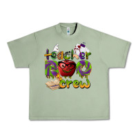 Oil Green teacher boo crew Urban Heavy Tee - BarkalooDesign