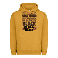 Pigment Peanut Butter im black every month but this month im blackity bl Urban Hoodie - LillyAllenDesigns