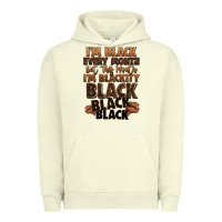 Pigment Pistachio im black every month but this month im blackity bl Urban Hoodie - LillyAllenDesigns