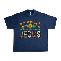Navy let me tell you about my jesus Urban Heavy Tee - Zillion Design Studio