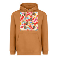 Meerkat back to school seamless pattern 4 (3600x3600) Heavyweight Hoodie - AdoDesignShop