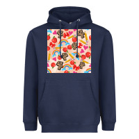 Navy back to school seamless pattern 4 (3600x3600) Heavyweight Hoodie - AdoDesignShop