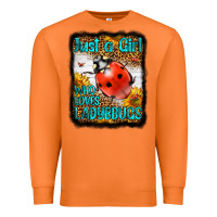 Carrot Western Just A Girl Who Loves Ladybug Premium Sweatshirt - LillyAllenDesigns