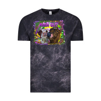 Cloud Black Mardi Gras Heifers Vintage Tee - RanaPortraitStore