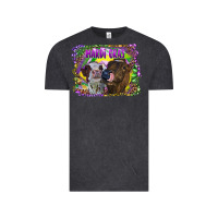 Mardi Gras Heifers Vintage Tee | Teevron