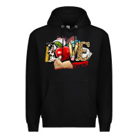 Black teacher school love Premium Hoodie - NancyCooperArtShop