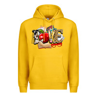 Lemon teacher school love Premium Hoodie - NancyCooperArtShop