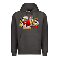 Smoke teacher school love Premium Hoodie - NancyCooperArtShop