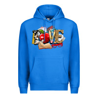 True Royal teacher school love Premium Hoodie - NancyCooperArtShop