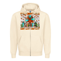 Sandshell thankful turkey Zipper Hoodie - JahusDesignShop