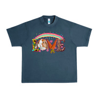 Midnight Navy easter bunny love Urban Heavy Tee - RanaPortraitStore