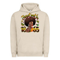 Juneteenth 1865 Black Woman Urban Hoodie | Teevron