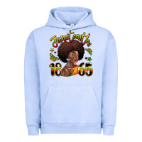 Pigment Grape Ice juneteenth 1865 black woman Urban Hoodie - LillyAllenDesigns