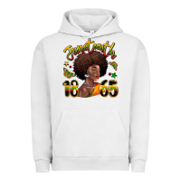 Pigment Lunar Rock juneteenth 1865 black woman Urban Hoodie - LillyAllenDesigns