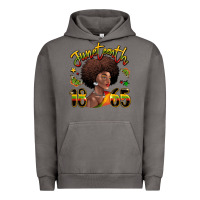 Pigment Tornado juneteenth 1865 black woman Urban Hoodie - LillyAllenDesigns