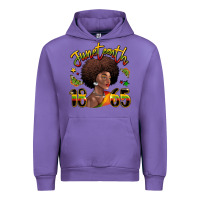 Tulip juneteenth 1865 black woman Urban Hoodie - LillyAllenDesigns