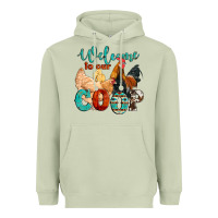 Matcha welcome to our coop Heavyweight Hoodie - Artiststas
