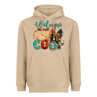 Mushroom welcome to our coop Heavyweight Hoodie - Artiststas