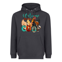 Smoke welcome to our coop Heavyweight Hoodie - Artiststas