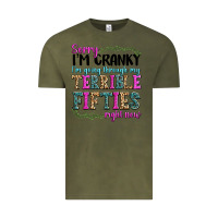 Vintage Olive sorry i’m cranky i’m going through my terrible Vintage Tee - texasbilliewilder