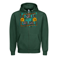 Sports Green spoiler alert i dont care Zipper Hoodie - AdoDesignShop