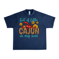 Navy got a little cajun in my soul Urban Heavy Tee - Zillion Design Studio