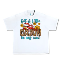 White got a little cajun in my soul Urban Heavy Tee - Zillion Design Studio