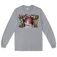Heather Grey be joy ful Long Sleeve Tee - CowhideDigitalArt