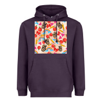 Plum back to school seamless pattern 5 (3600x3600) Heavyweight Hoodie - AdoDesignShop