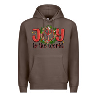 Coffee joy to the world Premium Hoodie - MaliasSmallBusiness