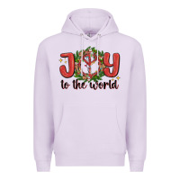 Lilac joy to the world Premium Hoodie - MaliasSmallBusiness
