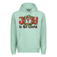 Seafoam joy to the world Premium Hoodie - MaliasSmallBusiness