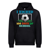 Black i kicked 100 days of school Urban Hoodie - LillyAllenDesigns
