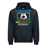 Navy i kicked 100 days of school Urban Hoodie - LillyAllenDesigns