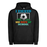 Pigment Black i kicked 100 days of school Urban Hoodie - LillyAllenDesigns