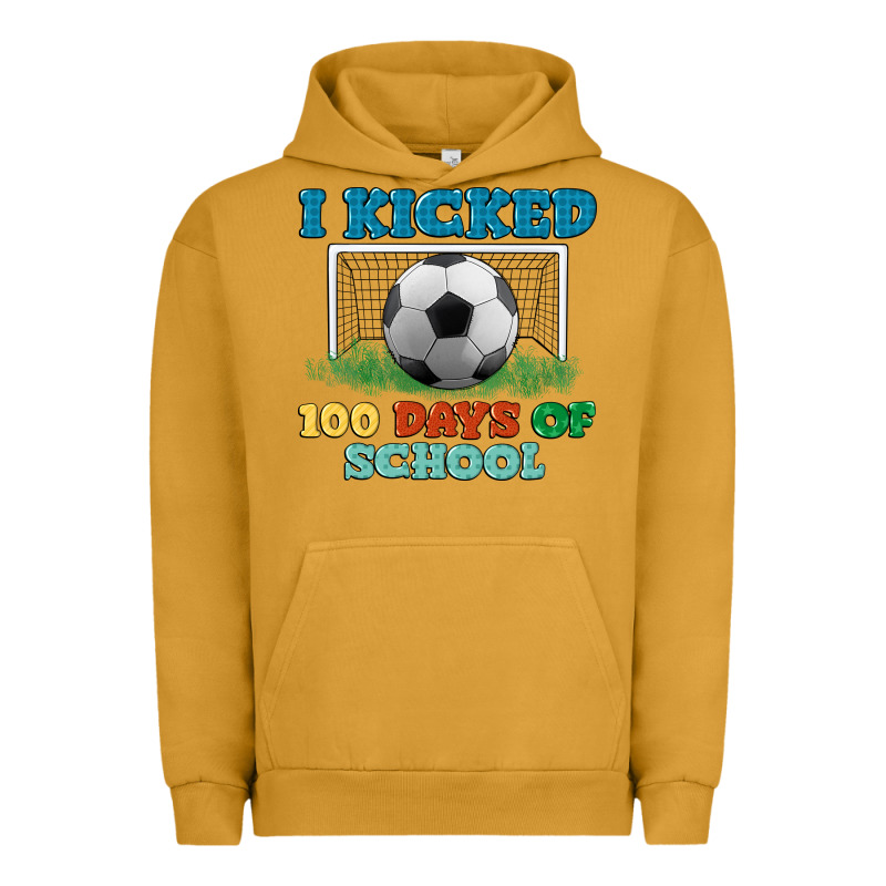 I Kicked 100 Days Of School Urban Hoodie by LillyAllenDesigns | Teevron