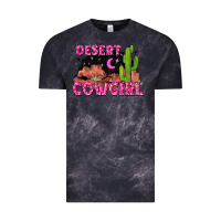 Cloud Black desert cowgirl Vintage Tee - Zillion Design Studio