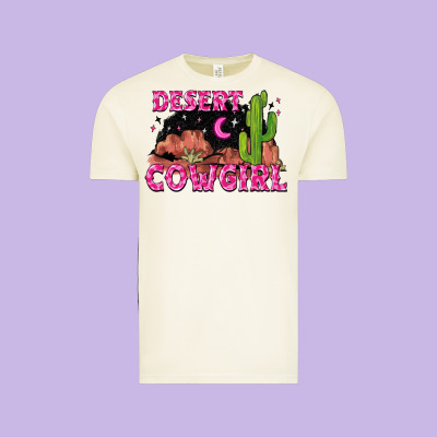 Desert Cowgirl Vintage Tee Designed By Zillion Design Studio