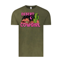 Vintage Olive desert cowgirl Vintage Tee - Zillion Design Studio