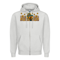 Dove Grey texas map Zipper Hoodie - JahusDesignShop