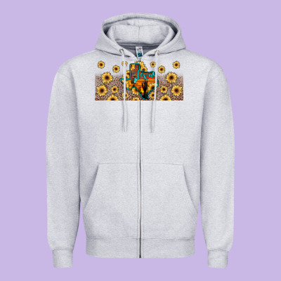Texas Map Zipper Hoodie Designed By Jahusdesignshop