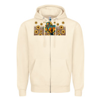 Sandshell texas map Zipper Hoodie - JahusDesignShop