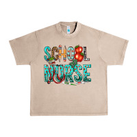 French Oak school nurse Urban Heavy Tee - texasbilliewilder
